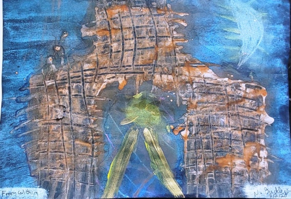 Abstract painting: From Within